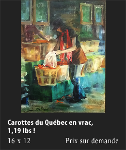 Carottes du Québec en vrac, 1,19 lbs