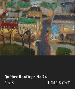 Quebec rooftops no 24