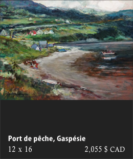 Port de pêche, Gaspésie