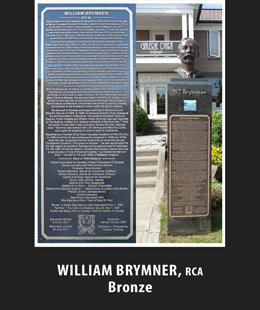 Buste en bronze de William Brymner