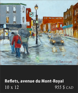 Reflets, Avenue du Mont-Royal