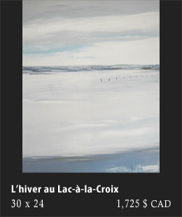 L'hiver au Lac-à-la-Croix